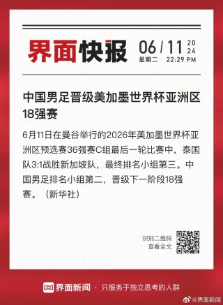 中新网:管家婆2023正版资料免费澳门-世预赛18强赛:国足进\"死亡之组\"