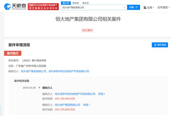 搜狐:澳门最快最精准资料大全-恒大地产被强制执行6亿  第2张